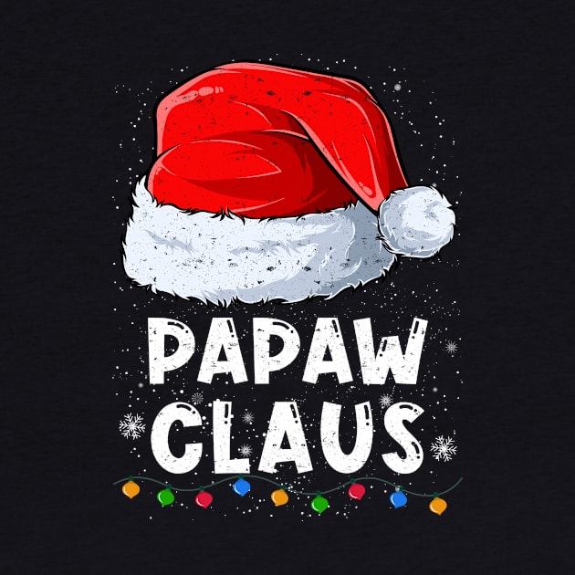 Papaw Claus Christmas Santa Family Matching Pajama by tabaojohnny